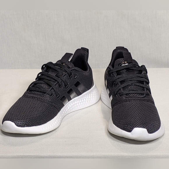 NEW adidas Womens Puremotion Running Shoe Sz 6.5 black - Picture 2 of 6